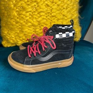 Kids high top all weather VANS, little kid size 13